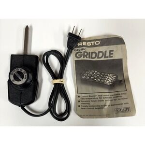 Presto‎ Skillet Griddle Deep Fryer Temperature Controller Model # 0690003 E73717